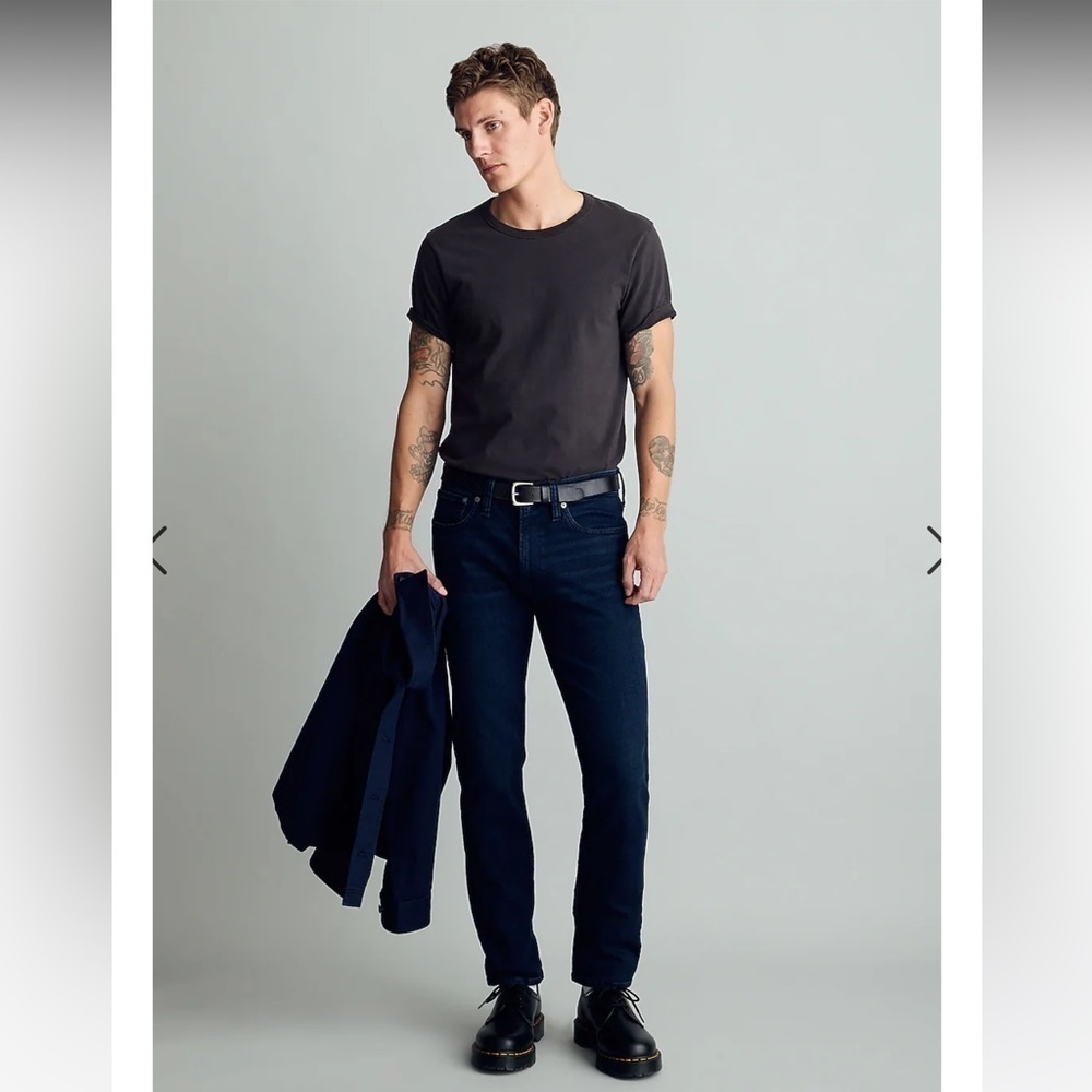 Madewell 34x30 Athletic Slim Jeans Blue